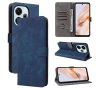 Pour Xiaomi Redmi 13 4G (6.79"") Premium Business housse de protection antichoc avec Support Protection - Bleu