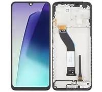 Pour Xiaomi Redmi 14C 4G Écran de remplacement pour Xiaomi Redmi 14C 4G LCD Display 2411DRN47C 2409BRN2CA Digitizer Kit de réparation avec cadre (noir)