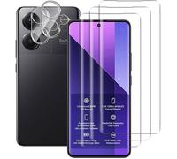 Pour Xiaomi Redmi Note 13 Pro+ 5G - kit protection 3 Films Écran avec la colle et la lampe - 2 Films Objectif /camera- NOVAGO