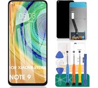 Pour Xiaomi Redmi Note 9 Écran De Remplacement Pour Redmi Note 9 Écran Lcd Pour Redmi Note 10x 4g Écran Tactile Pour Redmi 10x 4g Assemblage Du Numériseur M2003j15sg Kits De Réparation (Noir)