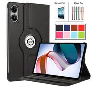 Pour Xiaomi Redmi Pad 2 Pro 12.1 pouces 2025 étui 360 rotatif support à rabat tablette Funda pour Xiaomi POCO PAD 12.1 "2024 housse Dark Blue
