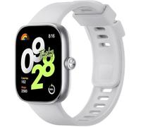 POUR Xiaomi Redmi Watch 4 Ecran AMOLED 1,97’’,20 Jours d’autonomie,150 + Modes de Sport,GPS intégré,Couronne rotative,Gris