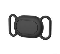 Pour Xiaomi Smart Tag, positionnement animal de compagnie, coque en silicone étanche pour chat, anti-perte, résistante aux rayures, accessoire de protection pour Xiaomi (noir)