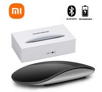 pour Xiaomi souris sans fil Bluetooth, Rechargeable, silencieuse, tactile, multi-arc, magique, Ultra-mince, pour ordinateur portable, Ipad, Mac, PC, Macbook Black