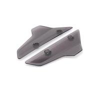 pour XL 750 pour Transalp pour XL750 pour TRANSALP 2023 2024 Nouveaux Panneaux Latéraux Acrylique pour Moto Déflecteur Vent Spoiler Avant Pare-Brise Aileron Aérodynamique(Front - Smoky)