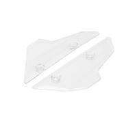 pour XL 750 pour Transalp pour XL750 pour TRANSALP 2023 2024 Nouveaux Panneaux Latéraux Acrylique pour Moto Déflecteur Vent Spoiler Avant Pare-Brise Aileron Aérodynamique(Front - Clear)