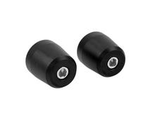 Pour XMAX X-MAX 125 250 300 400 Poignées De Guidon De Moto Embouts Bouchon Glissière Contrepoids Bouchon d'extrémité capuchon guidon(Noir)