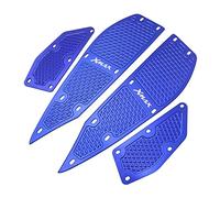 Pour XMAX250 XMAX300 XMAX400 2017-2018 Repose-pieds Scooter Marchepied Plaque Pied(Blue)