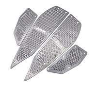 Pour XMAX250 XMAX300 XMAX400 2017-2018 Repose-pieds Scooter Marchepied Plaque Pied(Titanium)