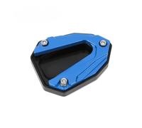 pour XMAX300 pour X-MAX300 2023 Moto CNC Béquille Pied Béquille Latérale Rallonge Plaque De Support Agrandir Support Agrandir Pad(Blue)