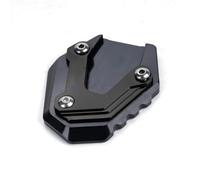 pour XMAX300 pour Xmax 300/125/250/400 2017-2026 Rehausse Béquille Latérale | Plaque d'extension de béquille pour moto(1Extender-Black)