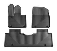 pour Xpeng G9 2023-2025 Tapis Sol Voiture Doublure Coffre Coussin TPE 3D Pied Imperméable Ensemble Plateaux sans Odeur Noir Tapis Coffre sur(LHD 3pcs)