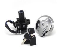 Pour XR125L CLR125 Pour City Pour Fly Contacteur D'allumage Bouchon Réservoir D'essence Couvercle Antivol Selle Kit Verrouillage Clé Serrure Commutateur Clé Contact