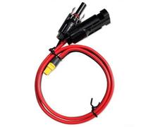 Pour XT60 pour câble de charge solaire 10 AWG noyau en cuivre étamé pur pour une efficacité optimisée dans les réseaux de transmission d'énergie photovoltaïque (0,5 mètre)