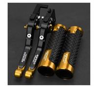 Pour XV950RACER XV 950 XV950 RACER 2016 2017 2018 Leviers De Frein Et D'embrayage De Moto Et Poignées De Guidon(Black GoldGold)