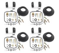 Pour XVZ1300 XVZ13 XVZ 1300 13 Pour Royal Star Venture Moto Aiguille Soupape Siège Aiguille Membrane Flotteur Carburateur Kit De Réparation carburateur kit diaphragme(4 repair kit)
