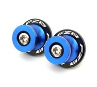 pour Y&AMA&ha Fz1 2006-2015 FZ6 2004-2016 FZ8 2010-2018 CNC Bras Oscillant Bobines Curseur Vis Support 6MM Accessoires Fz1s Fz6n(Blue16)