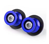 pour Y&AMA&HA YZF R1 R3 R6 R7 R25 YZF-R1 R6 R3 1999-2023 Accessoires De Moto Bobines De Bras Oscillant en Aluminium M6 Vis De Support De Curseur(6MM Two Blue)