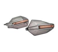 pour Y&amaha FJR1300 XJR 1300 400 Fjr 1300 XJR400 Protecteur De Guidon De Moto Protecteur Coupe-Vent Bouclier De Protection Protège-Mains Moto(Titanium)