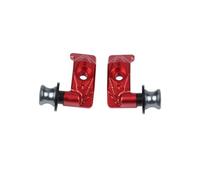 pour Y&amaha MT07 MT-07 FZ07 FZ-07 FZ MT 07 2014-2024 2025, Axe De Roue Arrière, Tendeur De Chaîne, Support De Bobine De Bras Oscillant Protecteur De Chute(Rouge)