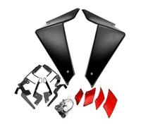 pour Y&amaha pour MT-09 SP pour MT09 pour MT 09 2021-2023 Moto Sport Downforce Becquets Latéraux Aérodynamique Déflecteur D'aile De Vent Aileron Latéral De Moto Carénage(Matt Black-03)