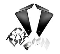 pour Y&amaha pour MT-09 SP pour MT09 pour MT 09 Moto Sport Downforce Becquets Latéraux Aérodynamique Déflecteur D'aile De Vent Aileron Latéral De Moto Carénage(Matt Black-02)