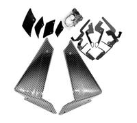 pour Y&amaha pour MT-09 SP pour MT09 pour MT 09 Moto Sport Downforce Becquets Latéraux Aérodynamique Déflecteur D'aile De Vent Aileron Latéral De Moto Carénage(Carbon Look-s)
