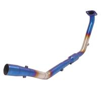 Pour Y&amaha Pour MT15 YZF R15 V3 Pour MT125 2017-2024 Moto Échappement Avant Lien Intermédiaire Connexion 51 Mm Silencieux Tuyau D'échappement silencieux déchappement(Type B)