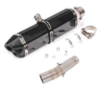 Pour Y&amaha Pour Tenere 700 XTZ700 2019-2022 Moto Échappement Système Modification Milieu Tube De Liaison Silencieux Extrémité tuyau d'échappement moto(F)