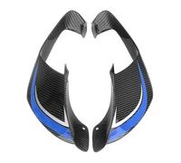 pour Y&amaha pour YZF-R1 pour YZF-R1M pour YZF pour R1 pour R1M 2017-2024 Moto Sport Downforce Becquets Latéraux Kit d'ailes Aile De Becquet Aileron Latéral De Moto Carénage(Carbon Blue)