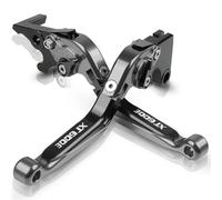 pour Y&amaha XT 600 E XT600 E 1990-2002 1991 1992 1993 1994 1995 1996 1997 1998 Leviers d'embrayage De Frein Extensibles Pliables pour Moto ZSVSMDPVG(Gray-Black)