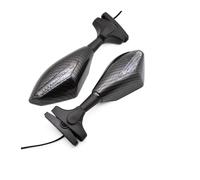 pour Y&amaha YZF 600 1995-2009 YZF R6 1999-2008 YZF R6s 2006 Moto Clignotants Indicateur Lumière Arrière Clignotant Lampe Clignotants Lumières(Carbon Fiber Look)