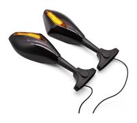 pour Y&amaha YZF 600 1995-2009 YZF R6 1999-2008 YZF R6s 2006 Moto Clignotants Indicateur Lumière Arrière Clignotant Lampe Clignotants Lumières(Noir)