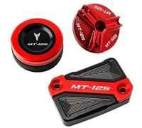 pour Ya&MAHA MT125 MT 125 MT-125 2008-2023 Moto Accessoires Arrière Liquide De Frein Réservoir Bouchon Cylindre Couverture Garde Protecteur