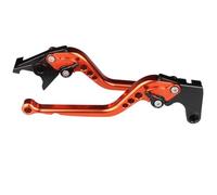Pour YA&MAHA YFM 700 Raptor 700R 2007-2025 Leviers frein et d'embrayage FXCNC moto(Long Orange)