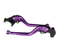 Pour YA&MAHA YFM 700 Raptor 700R 2007-2025 Leviers frein et d'embrayage FXCNC moto(Long Purple)