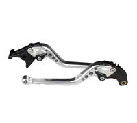 Pour YA&MAHA YFM 700 Raptor 700R 2007-2025 Leviers frein et d'embrayage FXCNC moto(Long Silver)