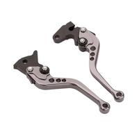 Pour YA&MAHA YFM 700 Raptor 700R 2007-2025 Leviers frein et d'embrayage FXCNC moto(Short Gray)