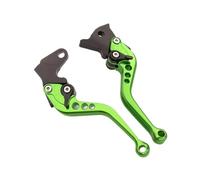 Pour YA&MAHA YFM 700 Raptor 700R 2007-2025 Leviers frein et d'embrayage FXCNC moto(Short Green)
