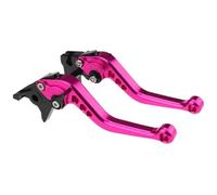 Pour YA&MAHA YFM 700 Raptor 700R 2007-2025 Leviers frein et d'embrayage FXCNC moto(Short Pink)
