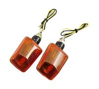 pour Yam&aha 2 Pièces Clignotants Universels De Moto Lampe 12V Ampoule Ambre Clignotants Marqueur Latéral Clignotants Lumières