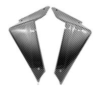 pour Yam&aha MT-09/SP 2021-2023 Moto Sport Downforce Spoilers Latéraux Nus Accessoires De Déflecteur D'aile Aérodynamique Aileron Latéral Carénage Moto(Carbon Look-Blue)