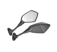 pour Yam&aha YZF R1 R6 R25 R15 R125 R3 R1S R1M FZ6R Rétroviseurs Moto Scooter Rétroviseur Aspect Carbone Miroirs