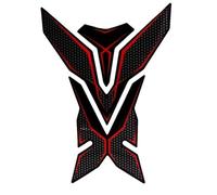 Pour Yamaha FZ 25 250 FZ25 FZ-25 FZ250 2017 2018 2019 2020 Autocollants De Protection De Réservoir 3D Moto IENQBVL(Red)