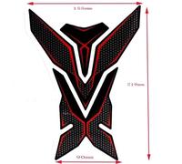 Pour Yamaha FZ 25 250 FZ25 FZ-25 FZ250 2017 2018 2019 2020 Autocollants De Protection De Réservoir 3D Moto IENQBVL(Blue)