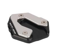 pour Yamaha MT-09 2014-2020 Tracer 2015-2020 XSR900 2016-2020 CNC Kickstand Foot Stand Extension Pad Plaque DE Support