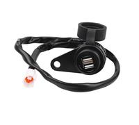 pour Yamaha MT09 SP FZ09 FZ09 MT-09 MT09 2018-2021 2022 2023 2024,Adaptateur de Prise de Chargeur USB Double pour Accessoires de Moto