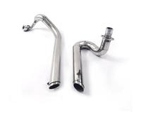pour Yamaha pour Drag for Star pour V-Star 650 650A XVS650 DS650 XVS400 Toute L'année Silencieux D'échappement avec Amovible D'échappement Intermédiaire Moto