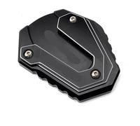 pour Yamaha pour Tracer 9 GT 2020-2022 Accessoires Support Latéral Moto Extension Agrandisseur Pied Moto Pied Béquille Latérale Pad(Black-TR-AC-ER 9)