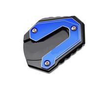 pour Yamaha pour Tracer 9 GT 2020-2022 Accessoires Support Latéral Moto Extension Agrandisseur Pied Moto Pied Béquille Latérale Pad(Blue-TR-AC-ER 9GT)